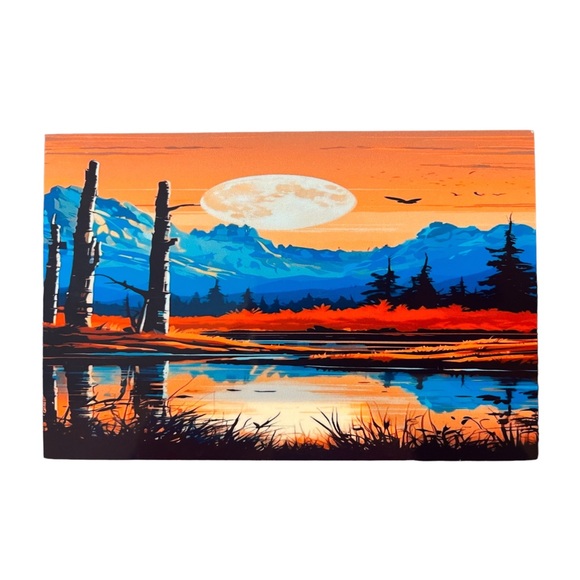 Wildlife woods Hd metal art print - Picture 2 of 4